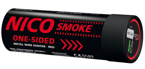 Nico Smoke Wire Pull Smoke Grenade 80 Sekunden - rot