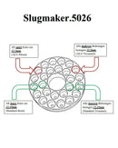 Slugmaker 50.26, for HDR50, DIY Hot Glue Bullets, NEW VERSION 12.45 and 12.5D – Slugmaker 50.26 DIY Hot Glue Ammo Mold HDR50 TR50 12.45 + 12.50mm 26 Rounds ✔️ Make Your Own Slugs🔧 Dual Bore Sizes: 12.45mm + 12.50mm💥 Up to 26 Shots Per Mold📦 Includes Pi