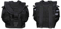 Universal Molle Bag 21cm x 15cm x 10cm - black – ✔️ Universal MOLLE Utility Bag – Black Tactical storage bag with MOLLE system, ideal for field gear, tools or CO₂ capsules. Rugged, versatile, and mission-ready. 💥 Features Heavy-duty tactical bag with uni