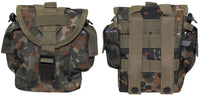 Universal Molle Bag 21cm x 15cm x 10cm - flecktarn – ✔️ Universal MOLLE Utility Bag – Flecktarn Camo Tactical storage bag with MOLLE system, ideal for field gear, tools or CO₂ capsules. Rugged, versatile, and mission-ready. 💥 Features Heavy-duty tactical