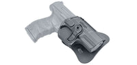 Walther Polymer Paddle HOLSTER for Walther PPQ & P99 – Polymer Paddle Holster | Walther PPQ / P99 | 360° Adjustable Need a reliable holster for your Walther sidearm? This Polymer Paddle Holster by IWI delivers a secure fit and smooth draw for all Walther