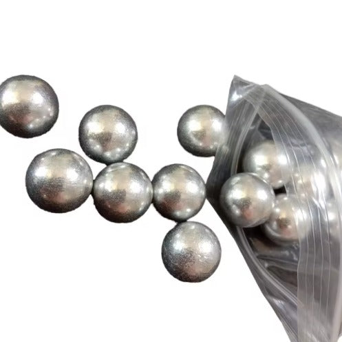 50 x  Alu Balls, glass breaker bullets , 1.8gr , Cal 0.43 S&W, Glock, PPQ, TPM1, M&P9