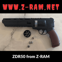 Z-RAM ZDR50 Black Upgrade Package for HDR50 TR50 (35 Jo. 12g CO2) – Z-RAM ZDR50 Black Upgrade Package for Umarex HDR50 TR50 (35 Jo. 12g CO2) For Umarex HDR50 / TR50 – Up to 35 Joules with Z-Extension Looking to get serious power from your HDR50 / TR50 – w