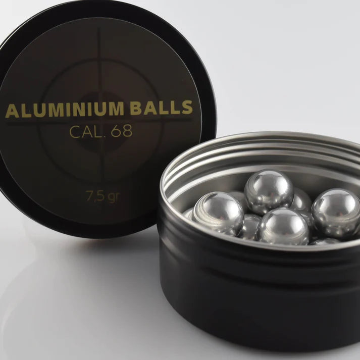 20 x Balas de vidrio Alu para romper 7.2gr Cal 0.68 HDS68 HDX68 TS68 TX68