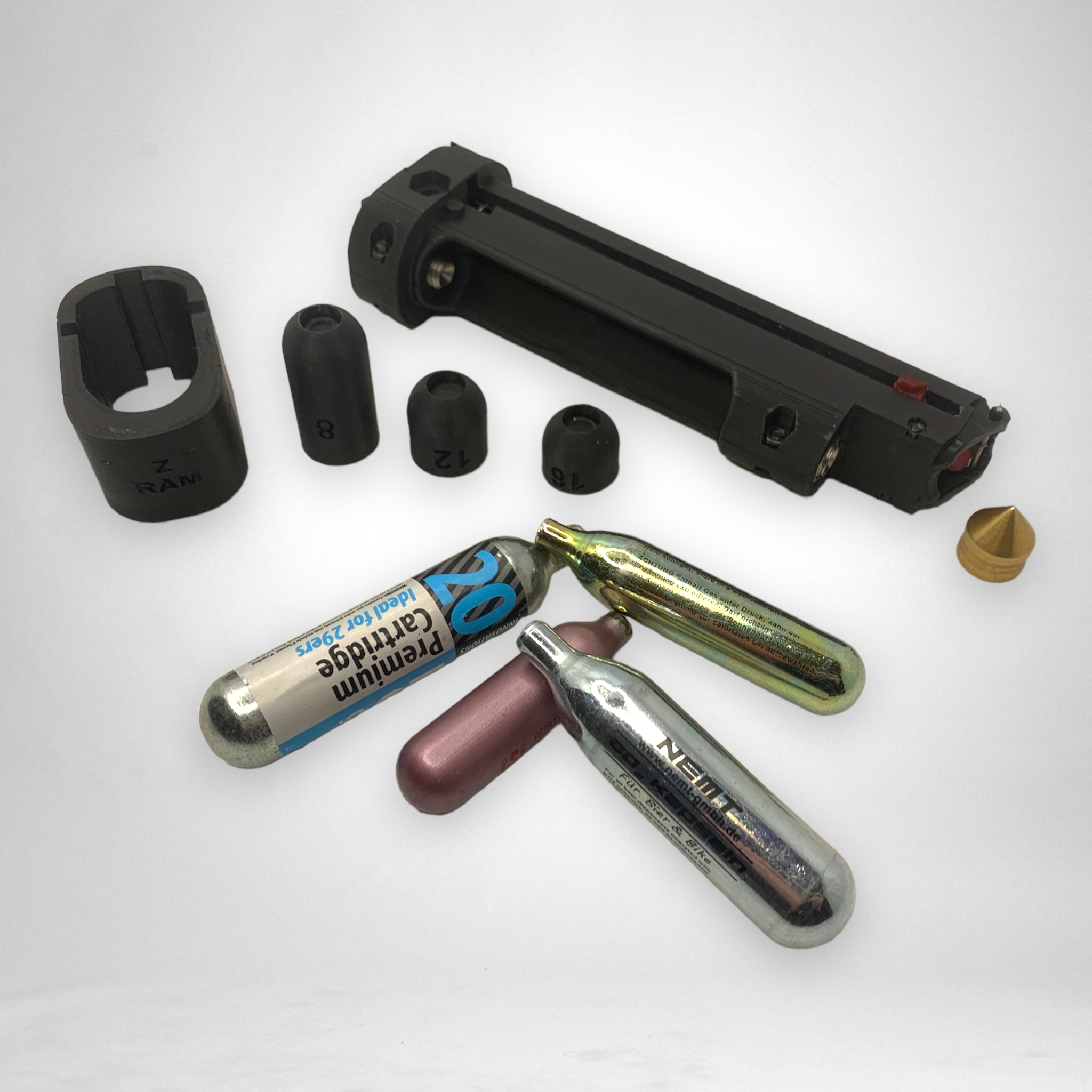 Cargador Z-RAM Z-MAG de 8 Disparos para TCP/FSC (Compatible con balas de CO2 de 8, 12, 16 y 20g y Z.68s)